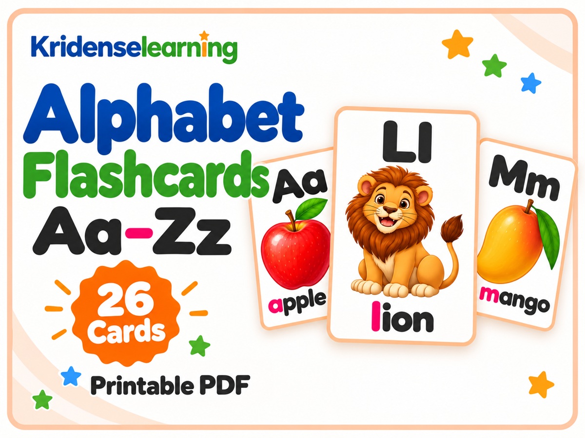 Alphabet Flashcards for Kids
