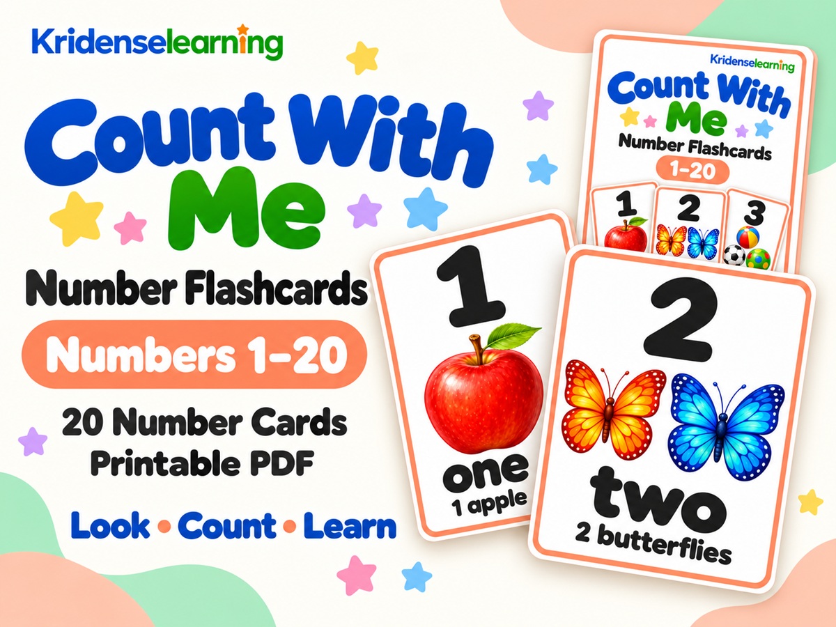 Count With Me – Numbers 1–20