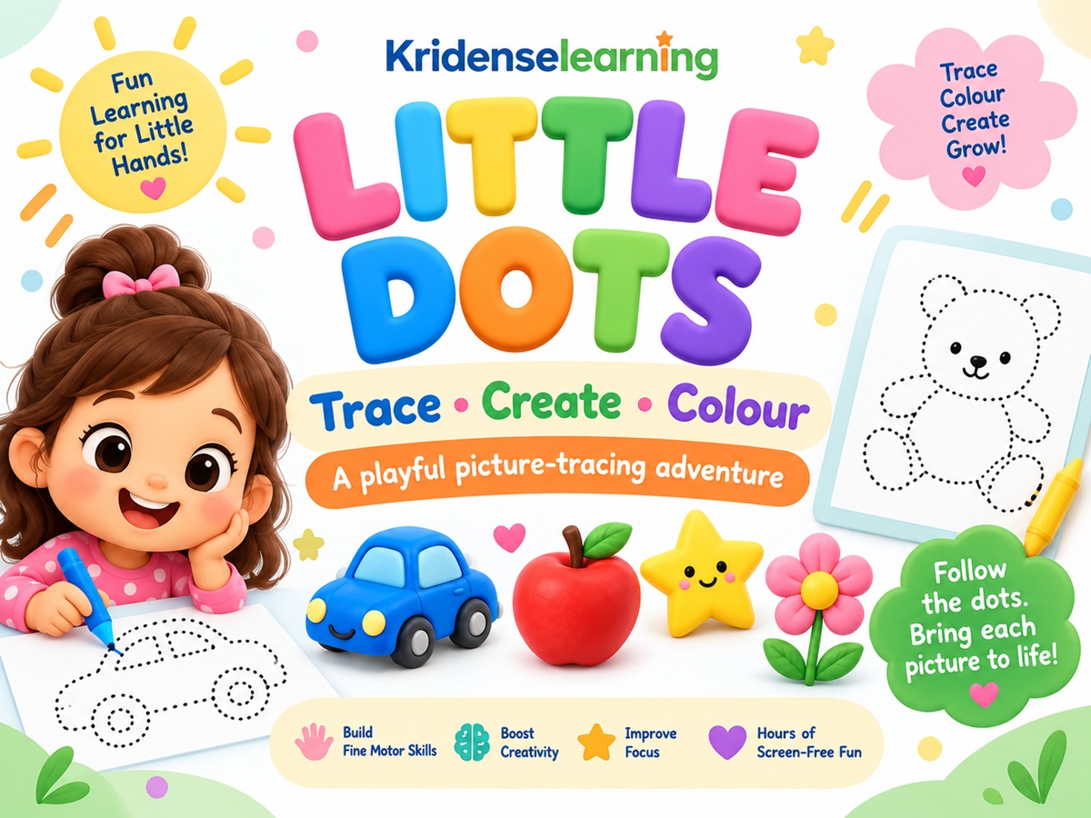 Little Dots – Trace, Create & Colour